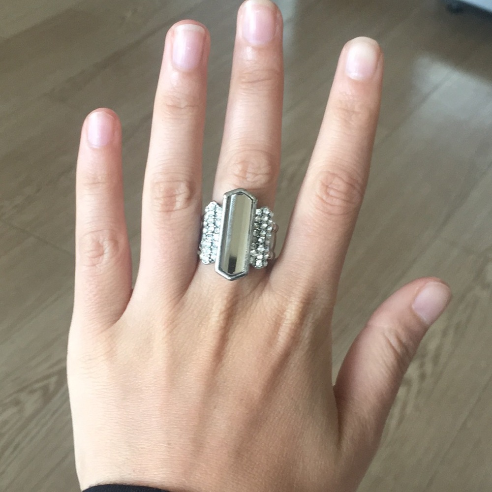 Silver statement ring - Picture 4 of 4